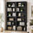 63'' H Rectangular Freestanding Adjustable and Anti-tip 6-Tier Bookcase-89479153-89479152