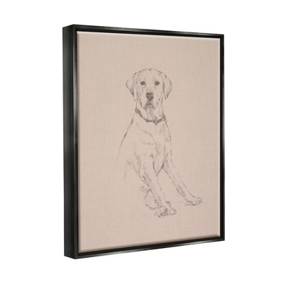 Retriever Dog Minimal - reproduction de dessin
