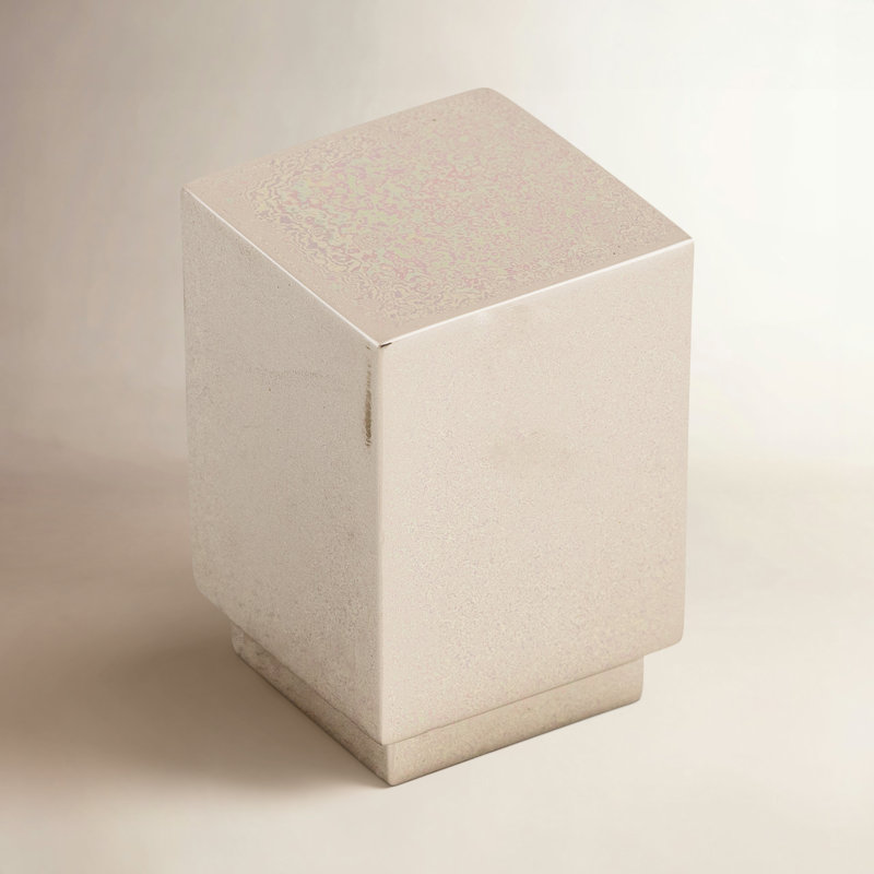 Linear Square Cabinet Knob, Polished Nickel