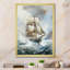 Bateau pirate, tempête, paysage, tempêtes, estampes murales-97193679-97193678