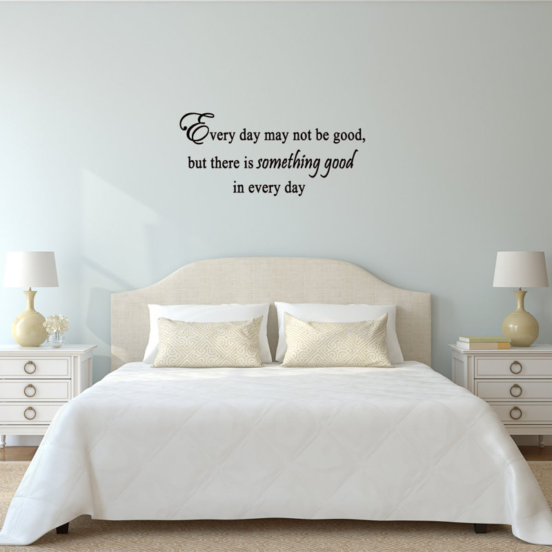 Dorrance Text & Numbers Wall Decal, 22" H x 42" W