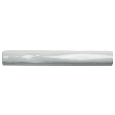 Antic Craquelle 6" x 0.75" Ceramic Quarter Round Tile Trim in Gris soho