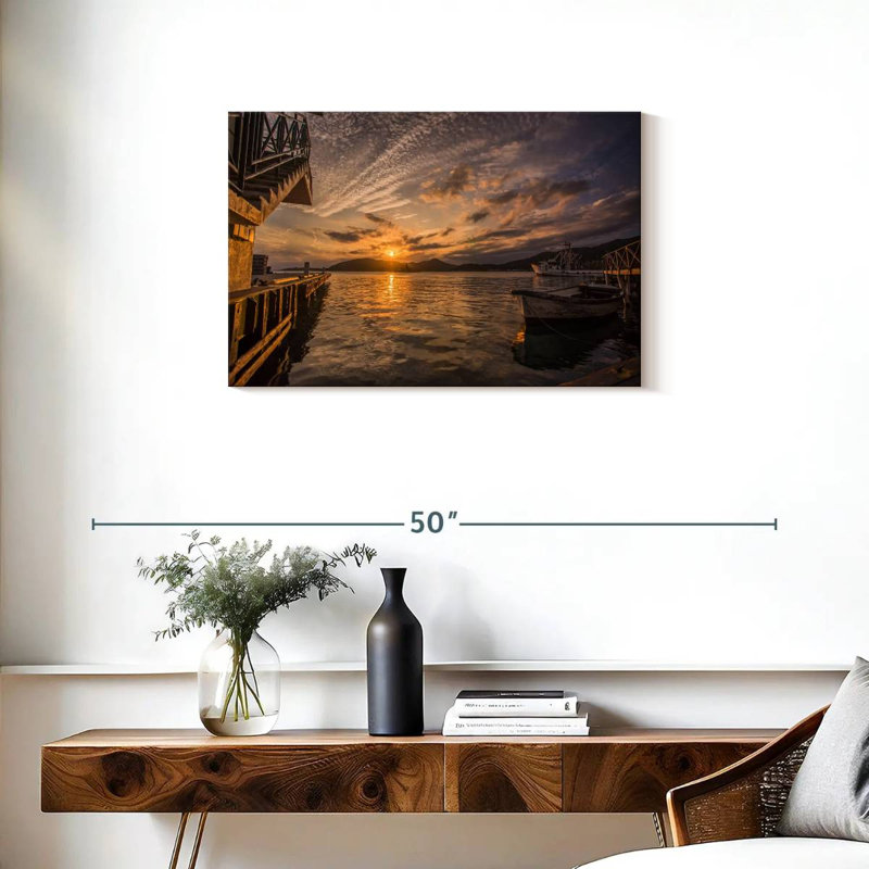 Ravi Guanaja Island Sunset, 20" H x 30" W