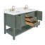 ARIEL Magnolia 60 Double Sink Bathroom Vanity with Top-621146-6287943