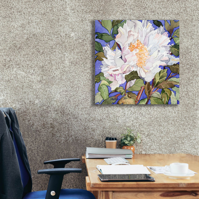 Sur toile, H 26 po x l 26 po x P 1,5 po