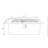 60" Propane Gas Fire Pit Table, 60000 BTU Rectangular Concrete Fire Pit for Outside Backyard Deck Garden Courtyard - Light Grey