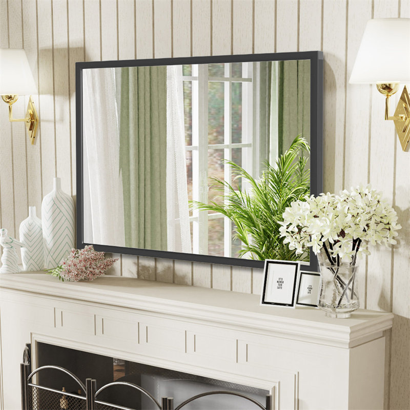 Consuela Metal Rectangle Mirror, 120 cm H x 76 cm W
