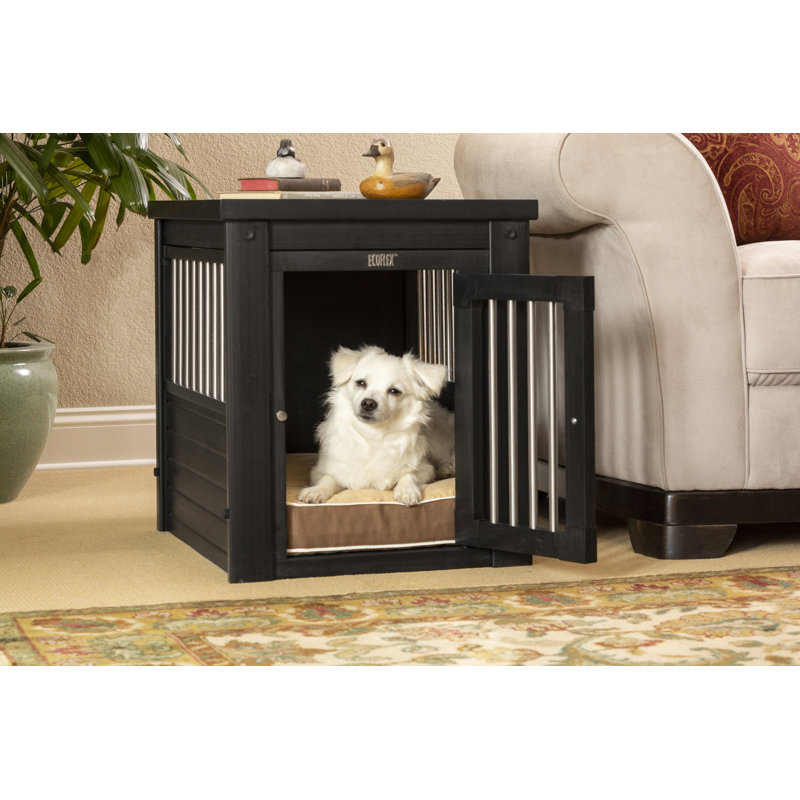 Caisse pour chien Southwick ECOFLEX, Espresso, Moyenne (H 25,2 po x l 21,1 po x P 29,5 po)