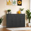 Buffet avec portes et tiroirs, armoire à café l 49 po, buffet de cuisine pour le salon, cuisine-305110405
