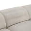 Canapé inclinable électrique Bauhaus Zero-Wall de 123,6 po avec 2 sièges électriques + 1 siège fixe — Dégagement de 4,25 po-345233984