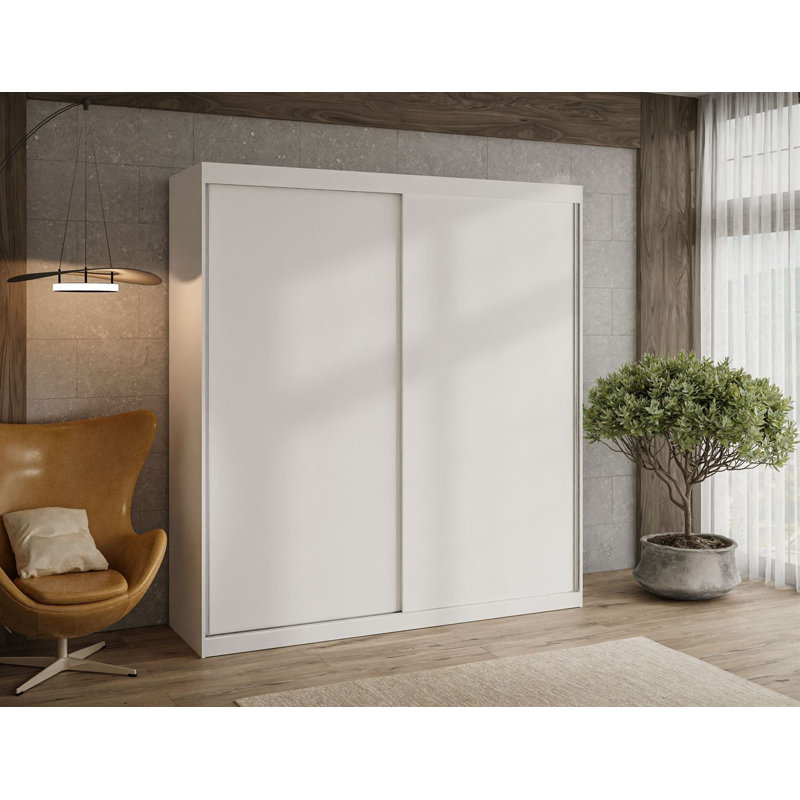 Balwant 2 Door Manufactured Wood Wardrobe
