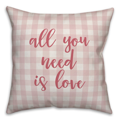  Coussin «All You Need is Love»