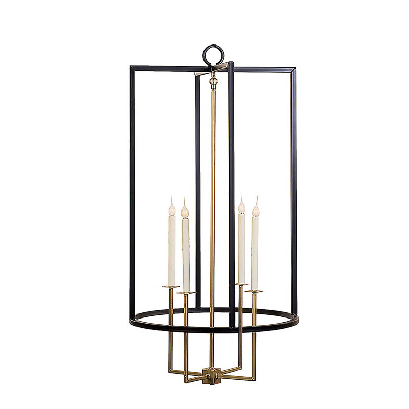 4 - Light Dimmable Lantern Classic / Traditional Chandelier
