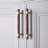 Wood And Brass Bar Pull-106846109