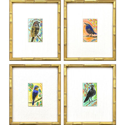 Sassy Birds Framed Art