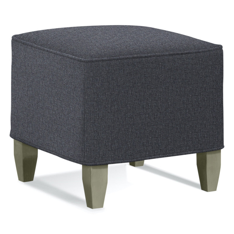 Brooklyn Square Ottoman, Beige Performance Fabric Polypropylene/Olefin, Graystone
