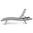 Durable Wicker Chaise Lounge With Adjustable Backrest For Ultimate Comfort And Outdoor Relaxation