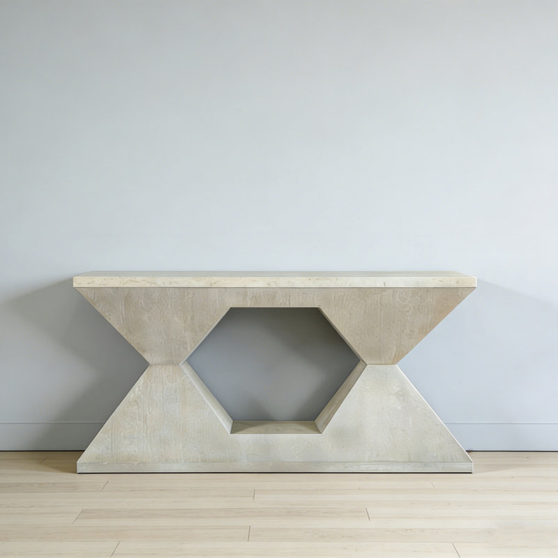 Console Retro Luxury Minimalist Art, H 37,4 po x l 70,87 po x P 14,96 po