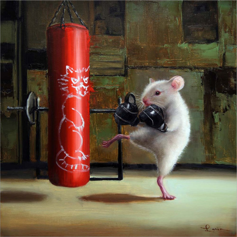 «Gym Rat» par Lucia Heffernan - cadre photo