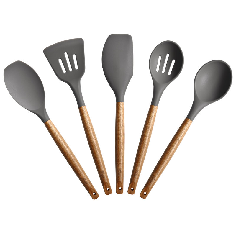 Miusco Cooking Utensil Set, Grey