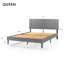 Lit plateforme tapissier avec capitonnage vertical-1774665546-1774665549