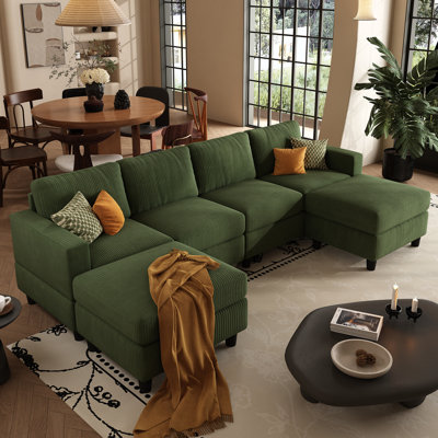 101" Modularu Shaped Cloud Couch Sectional Sofas For