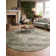Livigno 1241 Transitional Striated Green Area Rug
