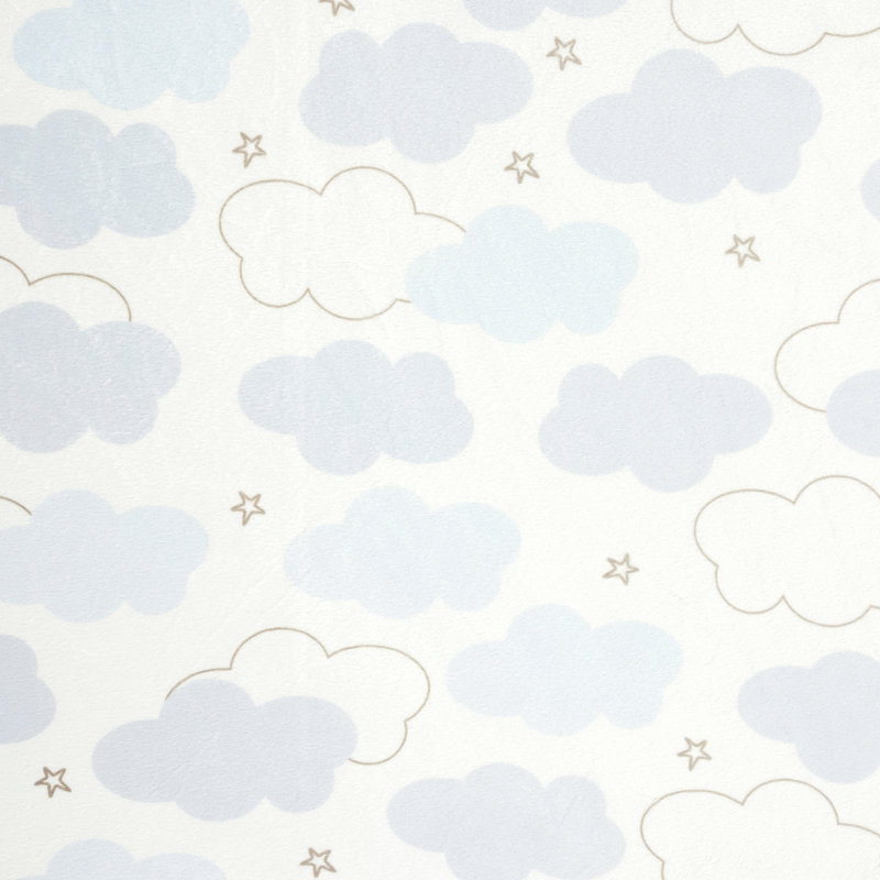 Housse de matelas à langer Goodnight Little Moon Clouds