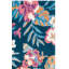 Tapis bleu / rose en laine touffeté à la main Alhambra-1186192685