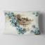 Coussin lombaire floral fleur d’illustration
