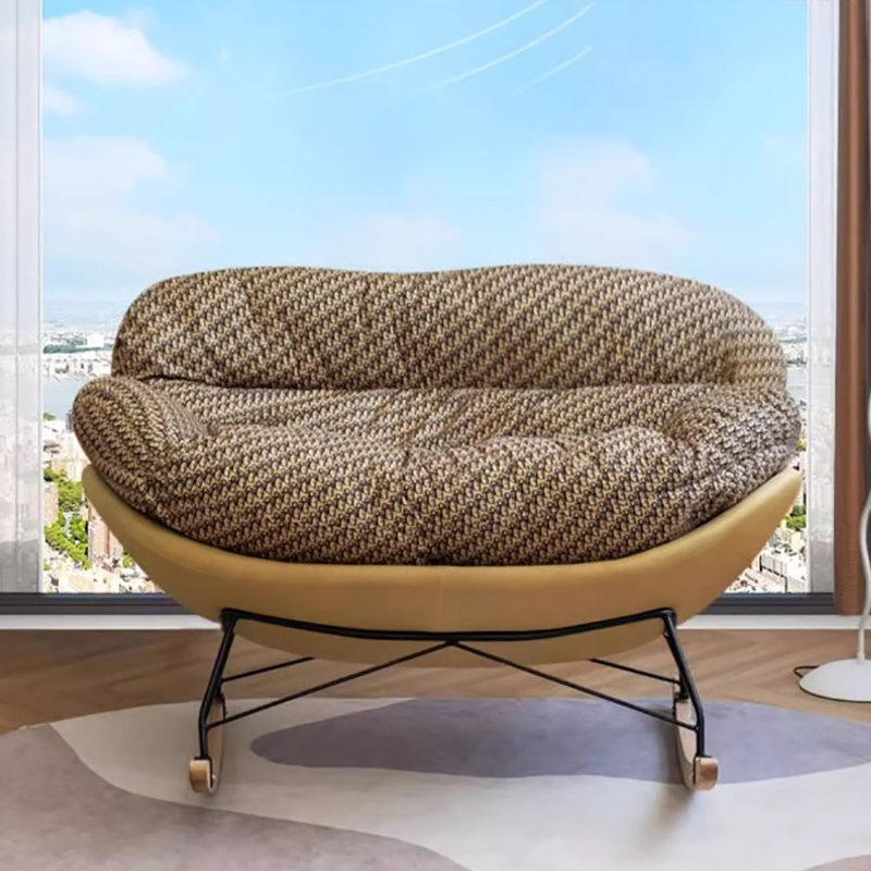 Chaise berçante de luxe romantique pour deux personnes