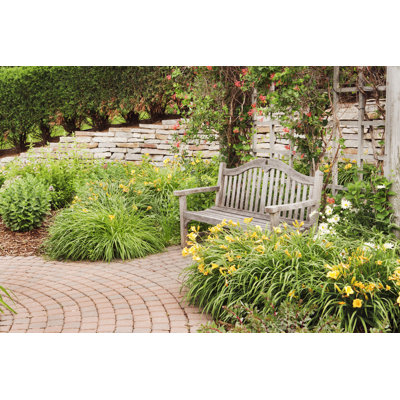 Backyard Garden Outdoor Landscape by YangYin - No Frame Art Prints on Canvas