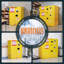 Armoire inflammable, acier laminé à froid, tablettes réglables, certifiée OSHA et CE pour usage industriel, commercial, de laboratoire et institutionnel, jaune