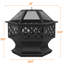 Jayce Hexagon Iron Fire Pit