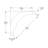 1-1/8 in x 1-1/8 in x 78-3/4 in Primed White Plain Polystyrene Crown Moulding