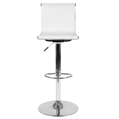 Chaise de bureau ergonomique Minnick Big & Tall LeatherSoft avec appui-tête et accoudoirs