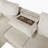Corburn 86" W 2-Piece Upholstered Sleeper Sectional with Storage Chaise-887227684