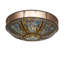 Fleur-de-lis 8 - Light Semi Flush Mount