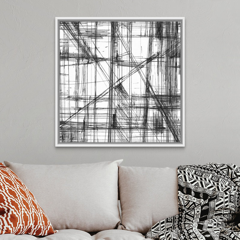 " Intersect II " by Ethan Harper, Wrapped Canvas, 20" H x 20" W x 1.25" D