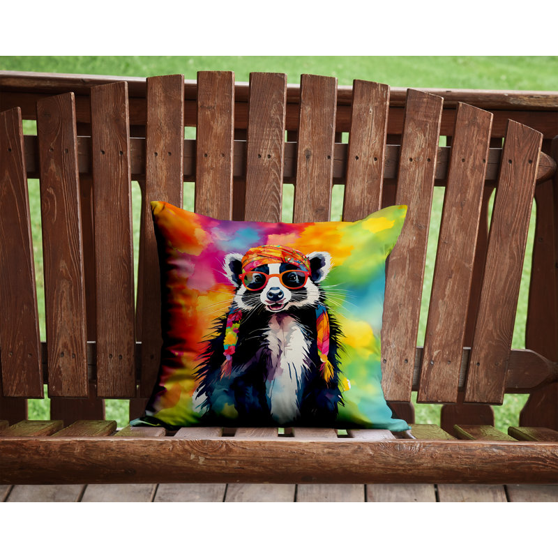 Coussin Hippie, H 14 po x l 14 po