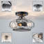 Plafonnier semi-encastré 2 lumières Alixandra-535312795