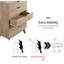 Commode à 5 tiroirs Dowdel-1016693691