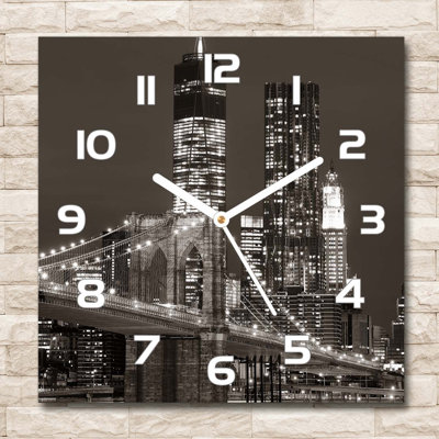 Harsahib Glass Wall Clock