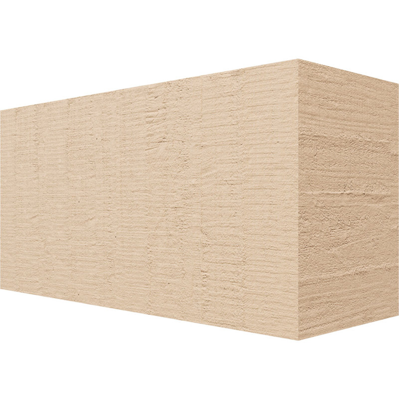 Block Block Woodgrain TimberThane Raider Tail, apprêté brun clair, H 8 po x l 16 po x P 6 po
