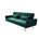 Velours vert opale