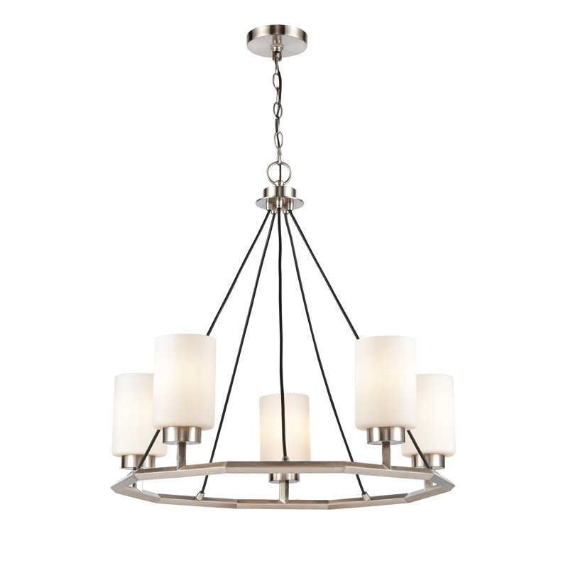 Lustre empire 5 lumières Laureole
