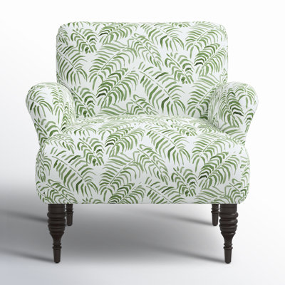Fauteuil en coton de 32 po de largeur Allura