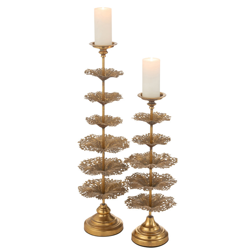Glass Candlestick