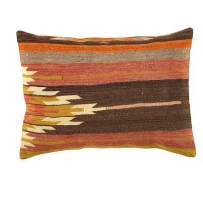 Decorative Turkish Kilim Pillow 20'' X 27''