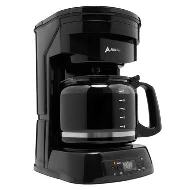 West Bend 12 Cup Hot & Iced Coffee Maker in Stainless Steel